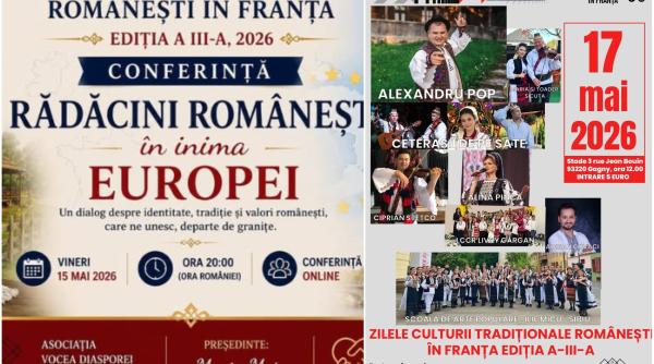 "Zilele culturii tradiționale românești în Franța – Ediția a III-a"