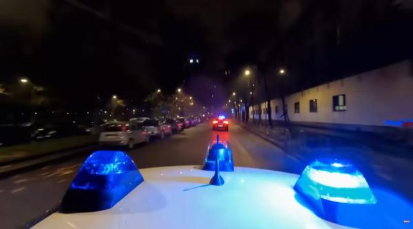 "Vânătoare" de români în Italia. Trei conaționali au fugit de poliție, au abadonat mașina și au fugit în pădure 