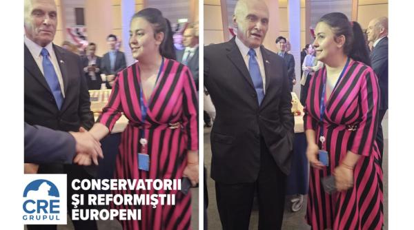 Georgiana Teodorescu, europarlamentar ECR, invitată la Ziua Americii. Apare alături de ambasadorul SUA pe lângă UE