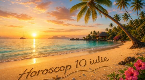 Horoscop 10 iulie 2026. Când vara își poartă lumina până în suflet, iar destinul răsplătește curajul de a merge înainte