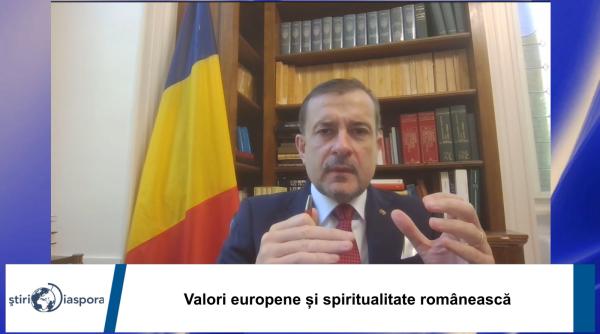 George Bologan, ambasadorul României la Vatican, invitat la Diaspora creativă/ VIDEO 