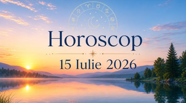 Horoscop 15 iulie 2026. Ziua în care universul pune la încercare răbdarea, dar îi răsplătește pe cei care nu renunță la visurile lor