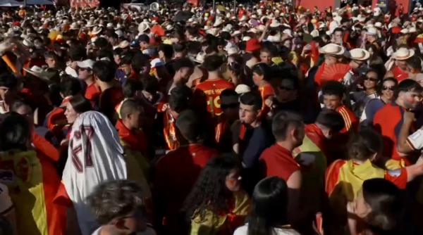 Fiesta în Spania, după victoria în finala CM. Zeci de mii de oameni în stradă în toată țara