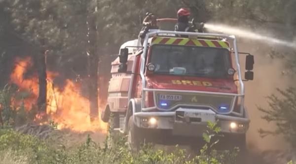 Alertă de călătorie în Franța. Cod roșu de incendii de vegetație 
