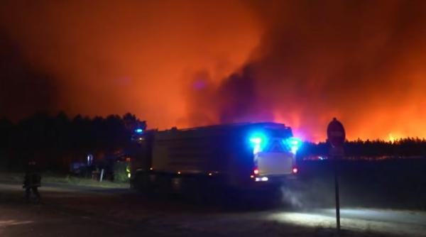 Incendii puternice în Spania. Locuitorii evacuați din provincia Avila au primit permisiunea de a reveni acasă 