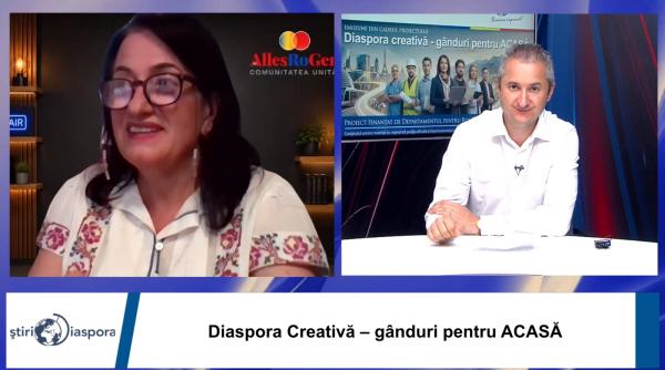 Sprijin pentru antreprenorii români din Germania. Valentina Banu, invitată la Diaspora creativă/ VIDEO