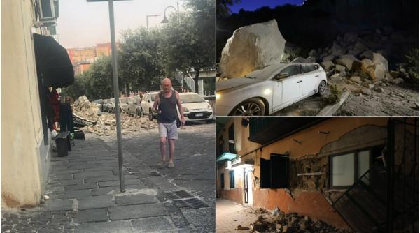 Cutremur puternic în Napoli. 8 persoane rănite. Celulă de criză la Roma