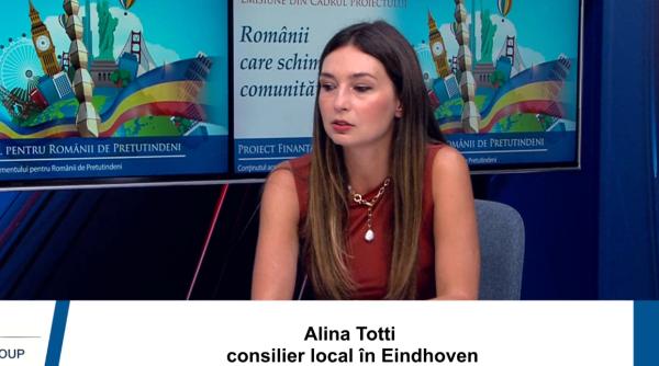 De la jurnalism, la administrație în Olanda. Alina e consilier local în Eindhoven - VIDEO