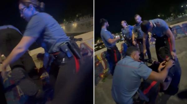 Petrecere de români și moldoveni, spartă de poliția din Italia. S-a lăsat cu arestări 
