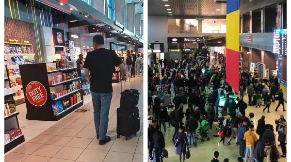 Două persoane, reținute pe aerportul Otopeni. Ce le-au găsit polițiștii în bagaje 