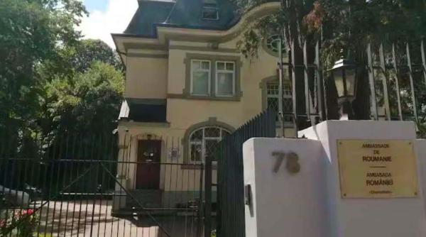 Incendiu la ambasada României în Elveția. Persoane necunoscute au dat foc intenționat 