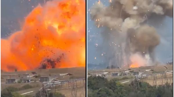 Explozie puternică la o fabrică de muniție din Italia