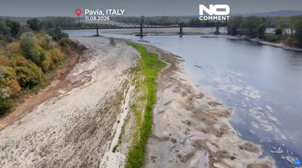 Italia a ajuns să ceară apă din Elveția, din cauza secetei 