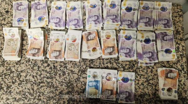 Control pe Aeroportul Otopeni. Doi români care veneau din Anglia au rămas fără 36.000 de lire, bani nedeclarați