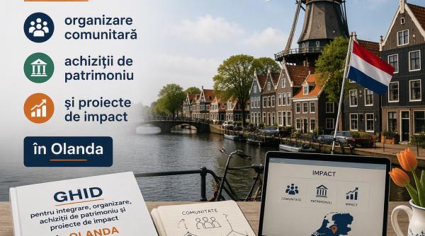Ghidul de integrare, organizare comunitară, achiziții de patrimoniu și proiecte de impact în Olanda