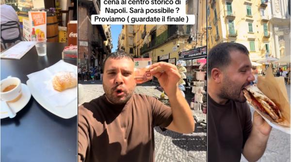 Experiment în Italia: mic dejun, prânz și cină cu doar 10 euro. E posibil în 2026? - VIDEO