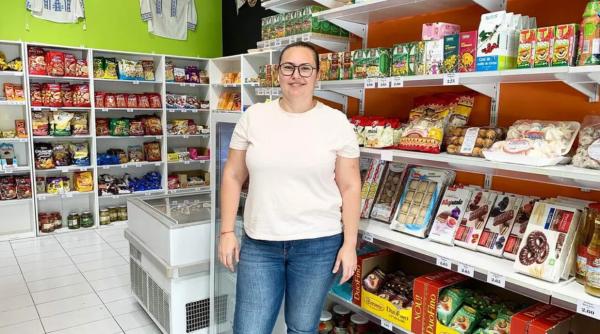Andreea vinde de 11 ani produse românești în Pamplona: "Îmi place totul aici. Nu mă mai întorc în țara mea"