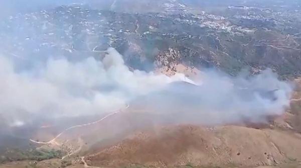 Incendiu pe faimoasa Costa del Sol din Spania. Trei persoane au fost rănite