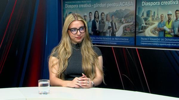 Amira Grigoriu, invitată la Diaspora creativă/ VIDEO