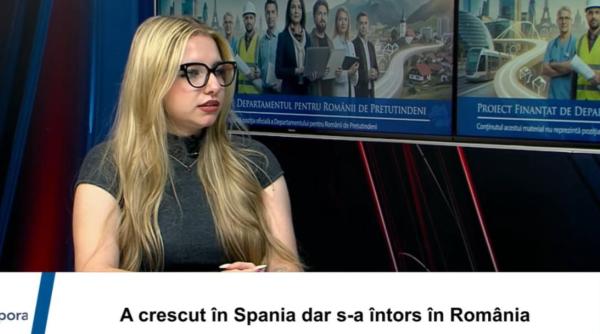 Amira, româncă crescută în Spania, s-a întors în țară pentru prima dată la 16 ani. Momentul care a copleșit-o: „Am început să plâng"