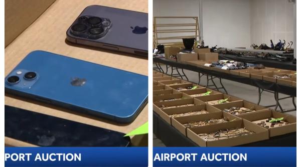 Licitație pentru obiectele pierdute pe aeroporturile din Italia: Telefoane mobile, bijuterii și ceasuri. Un iPhone poate costa doar 10 euro