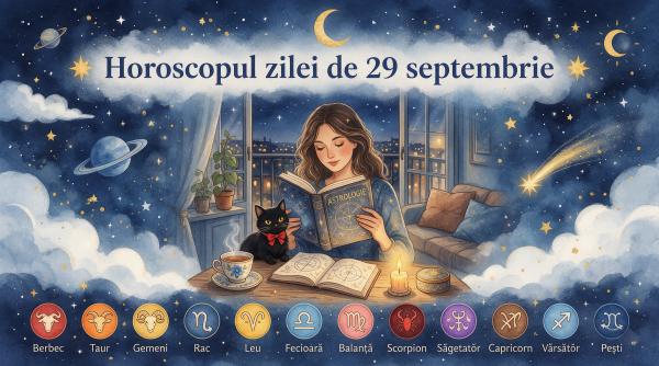 Horoscop 29 septembrie 2026. O zi în care veștile neașteptate pot deschide drumuri noi pentru cele 12 zodii