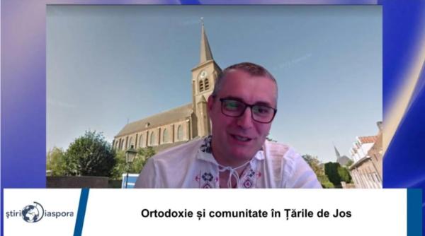 Biserica achiziționată de români, în Olanda, într-un sat mic. Florin Hebean: E o fostă biserică catolică - VIDEO