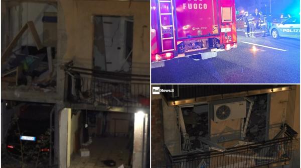 Apartamentul unor români din Bergamo a sărit în aer. Amândoi sunt în stare gravă la spital, iar clădirea a fost declarată nelocuibilă