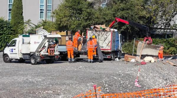 Poliția din Pescara a evacuat o tabără de romi din România. Pe terenul respectiv se va construi o nouă autogară