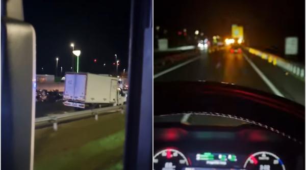 Accident grav în Slovenia: doi români morți, după ce șoferul mașinii în care se aflau a dat cu spatele pe autostradă