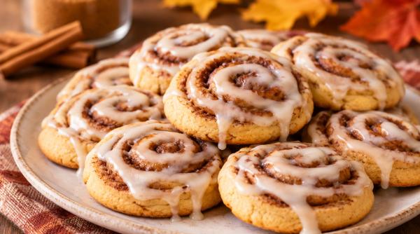 Biscuiți moi cu scorțișoară, o reinterpretare mai simplă a cinnamon rolls-urilor