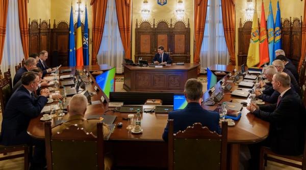 S-a încheiat ședința CSAT: "Criză de securitate cu implicații imediate pentru România"