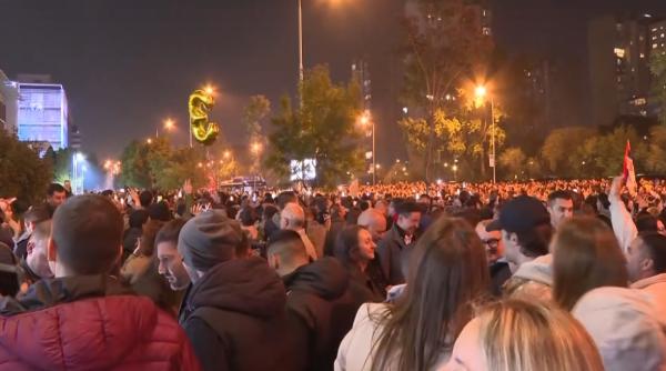 Alegeri în Serbia: Victorie istorică a mişcării studenţeşti în faţa lui Aleksandar Vucic