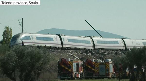 Cum s-a petrecut accidentul feroviar din Toledo, soldat cu 64 de morți. Renfe a oferit primele explicații